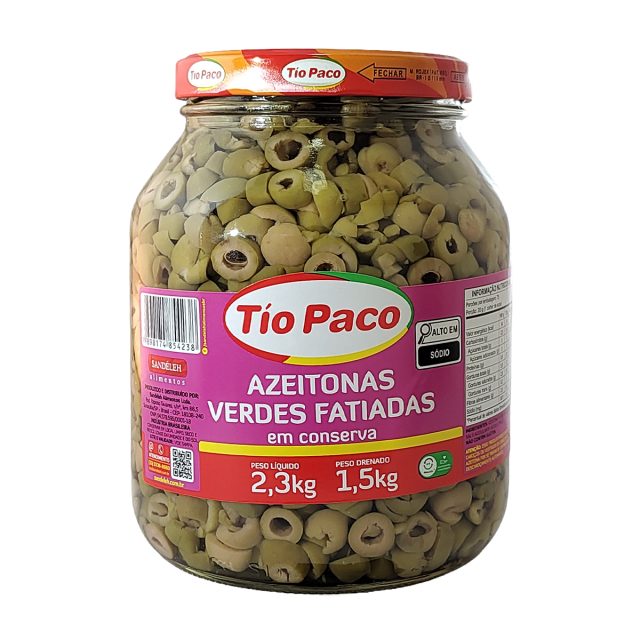 Azeitona Verde Fatiada