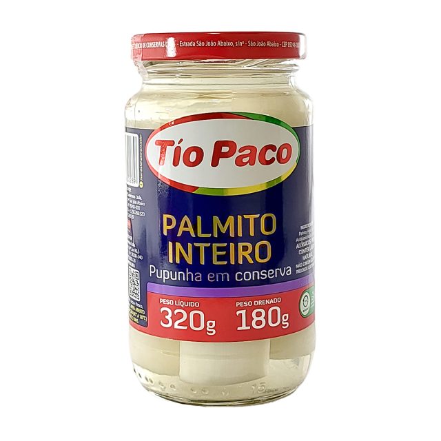 Palmito de Pupunha Inteiro