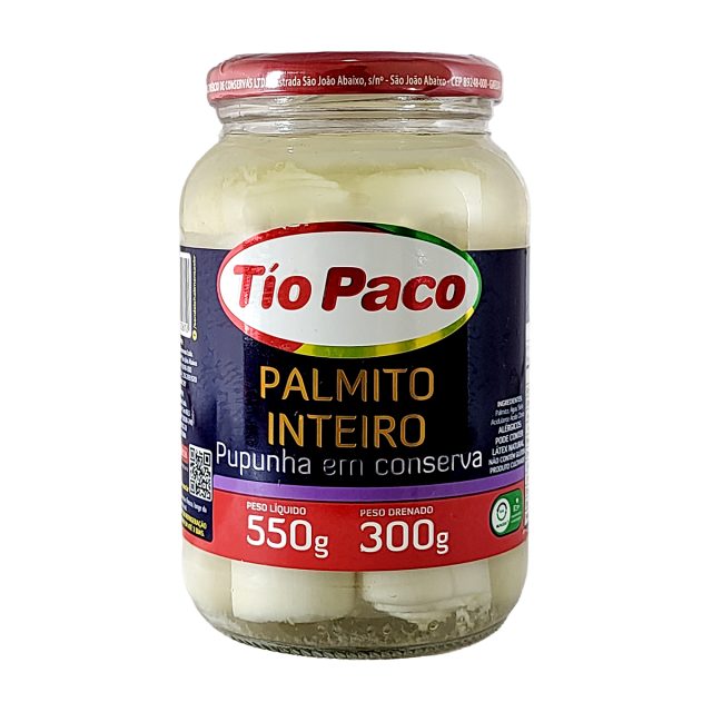 Palmito de Pupunha Inteiro