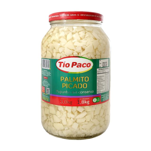Palmito de Pupunha Picado