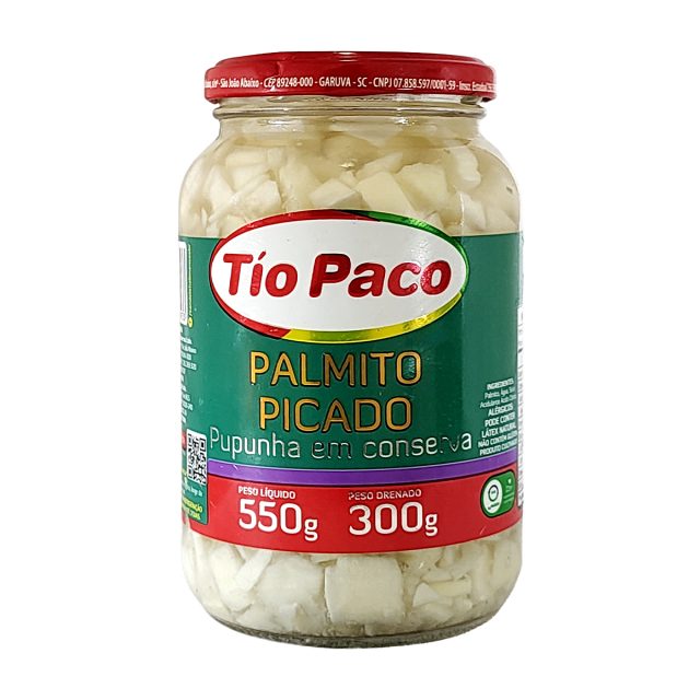 Palmito de Pupunha Picado