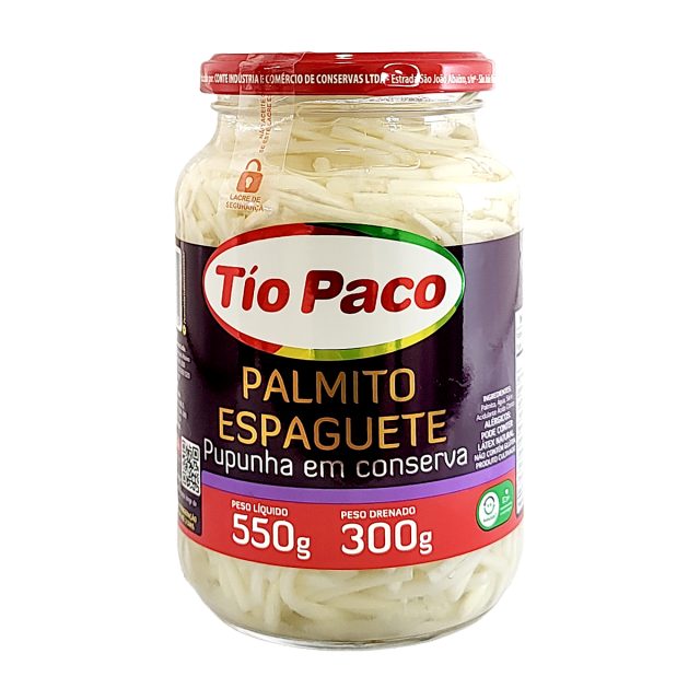 Palmito de Pupunha Espaguete
