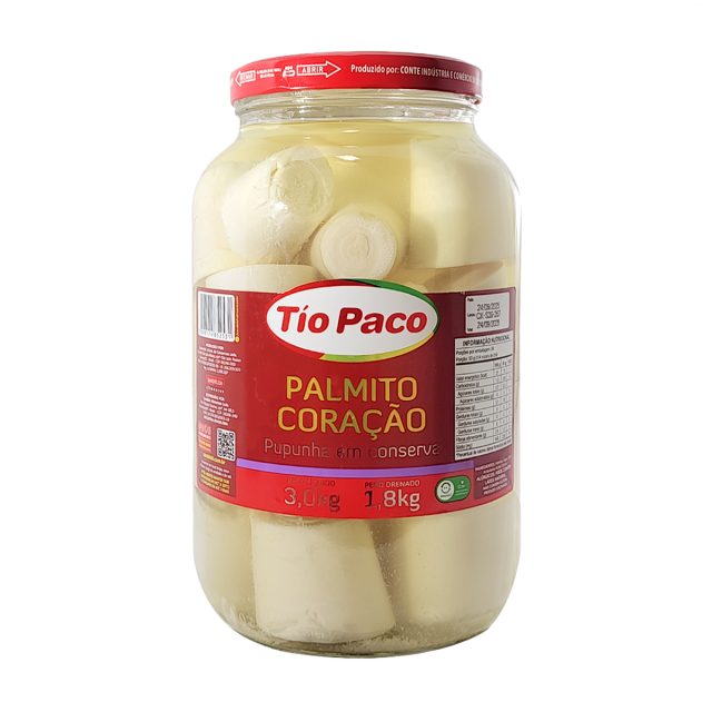 Palmito de Pupunha Coração